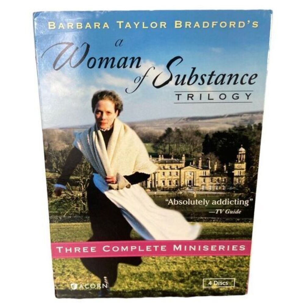 Woman Of Substance Trilogy DVD‎ (DVD, Set) Taylor Barbara 4-Disc Set New